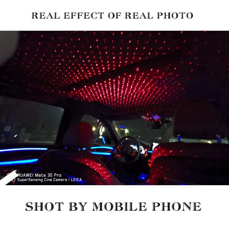 Светодиодная лампа для крыши автомобиля проектор гибкий ночник атмосферная