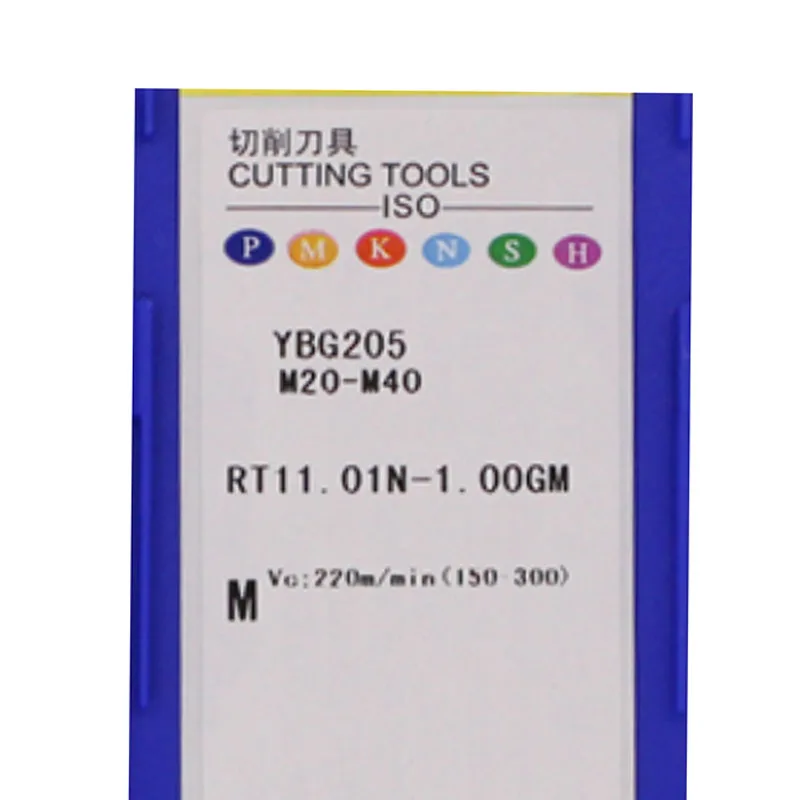 RT11.01N 0.75GM 1.00GM 1.25GM 1.50GM 1.75GM 2.00GM YBG201 YBG202 YBG205 резьбовые карбидные вставки 11IR токарный