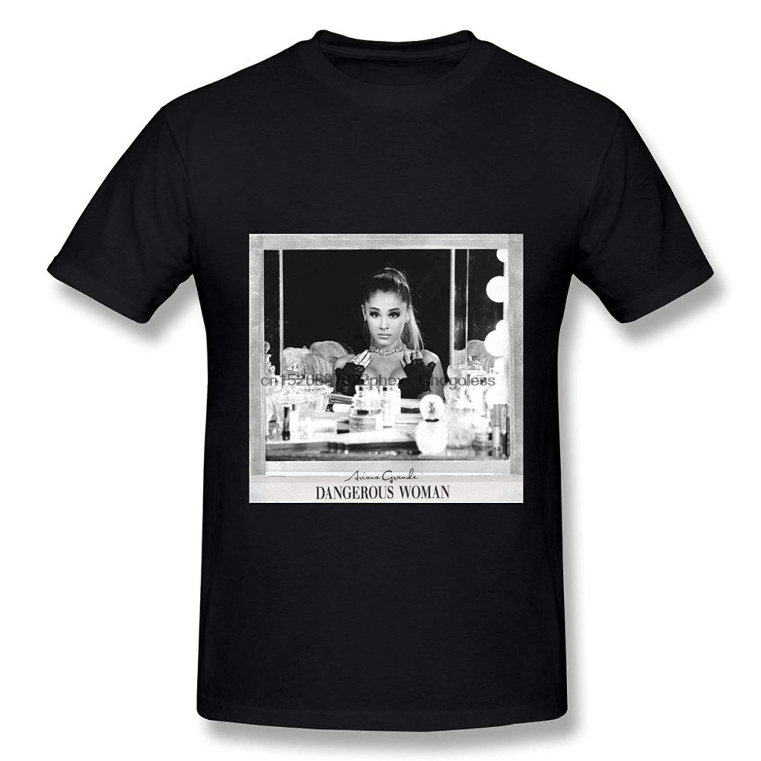 Забавная футболка Ариана Гранде для мужчин и женщин рисунок опасной женщины