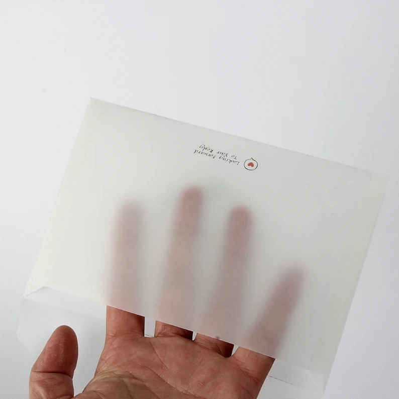 20 шт прозрачная матовая бумага с серной кислотой Свадебная пригласительная