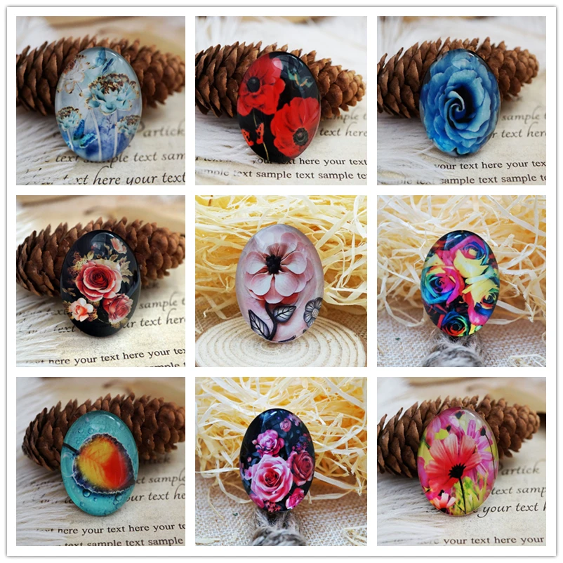 Овальный кабошон для браслета колье серьги кольца брошь сделай сам ювелирное