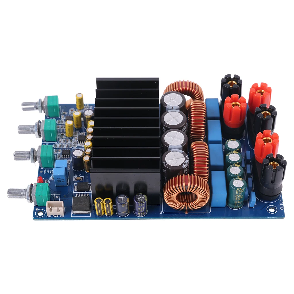 OOTDTY OPA1632DR TL072 TAS5630 2,1 300W+ 150W+ 150W 470 мкФ/100 V класса D Цифровой усилитель