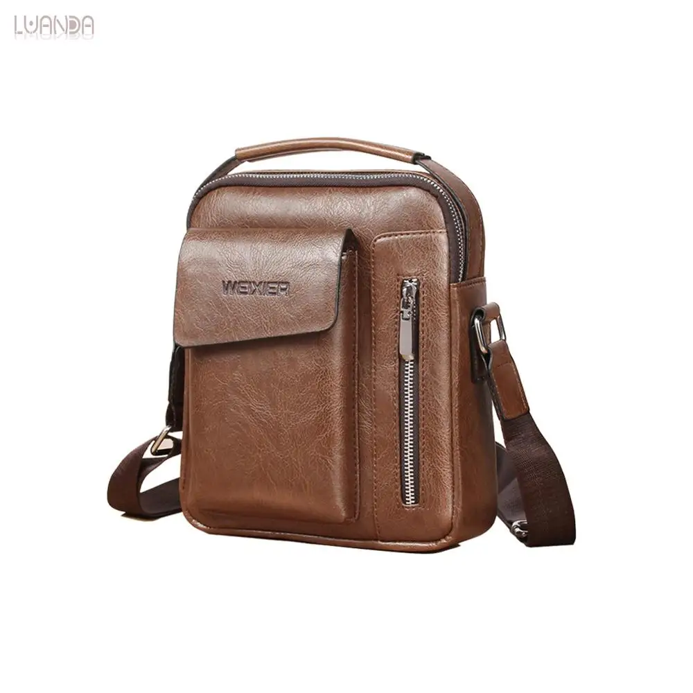 Винтажные сумки через плечо модная мужская сумка брендовая сумка-мессенджер для