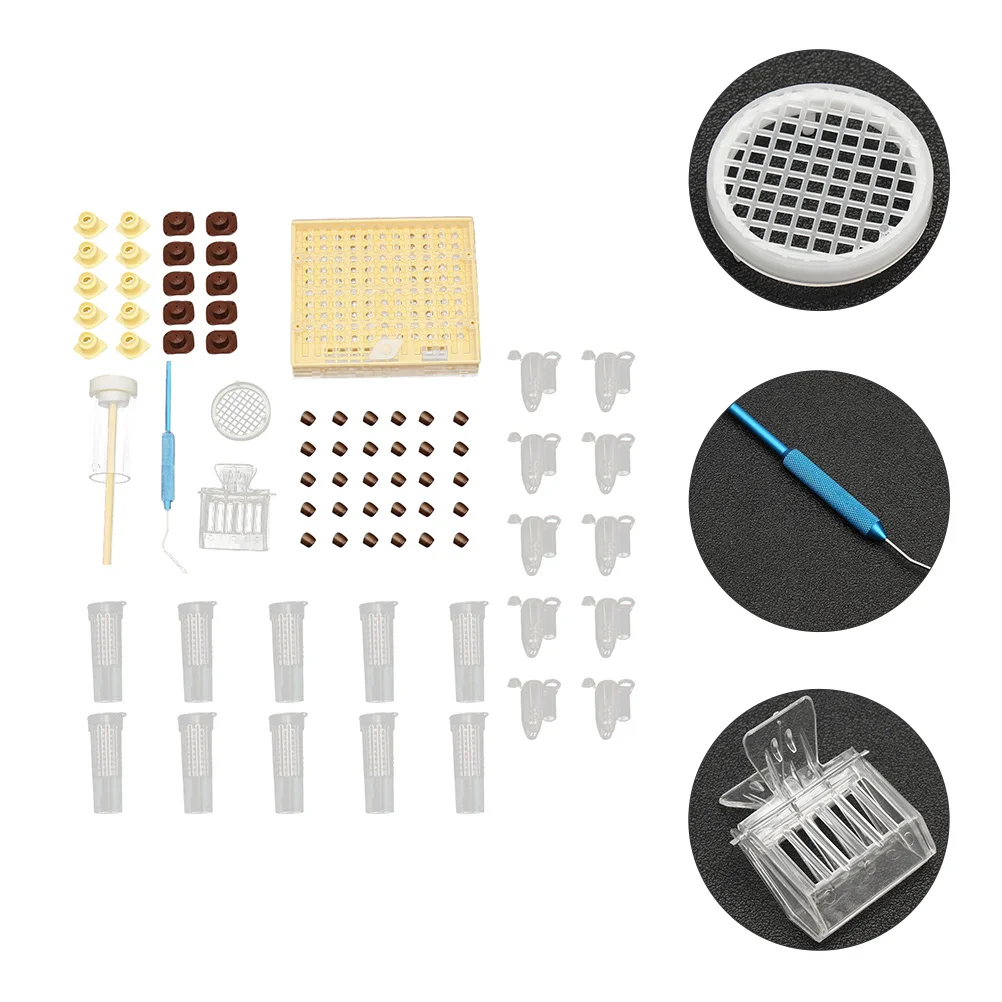 

1 Набор коробка для разведения пчеловодства, профессиональный комплект для разведения, контейнер для разведения