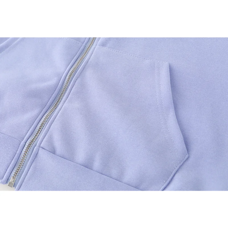 Women Sweatshirt Hoodie 2021 Autumn Solid Color Streetwear Korean Fashion Baggy Clothes for Teens Vintage TOPs | Женская одежда