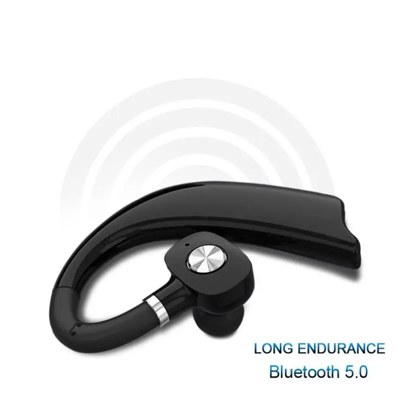 

Universal Bluetooth Stereo Earphone Bluetooth Headphone With Mic Handfree Earhook Headset For IOS Android Light Weight Headset