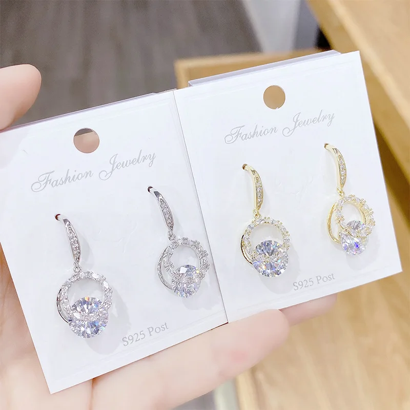 

Boutique earrings, high-end jewelry, super shiny earrings, hypoallergenic round earrings