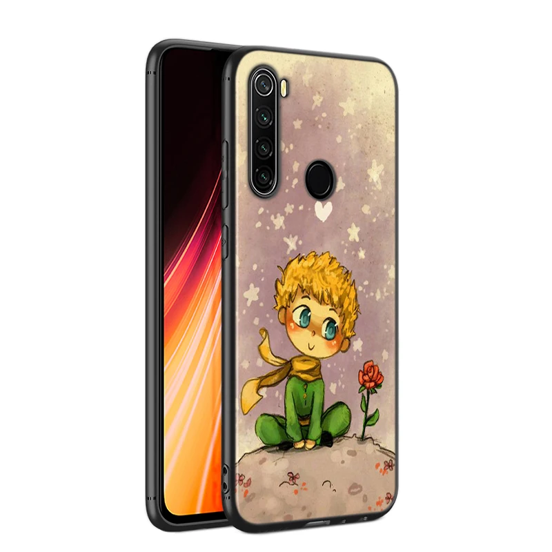 Чехол для телефона Redmi Note 8T 8 7 6 5 Pro 5A 4X черный милый маленький принц чехол Xiaomi 9 9S