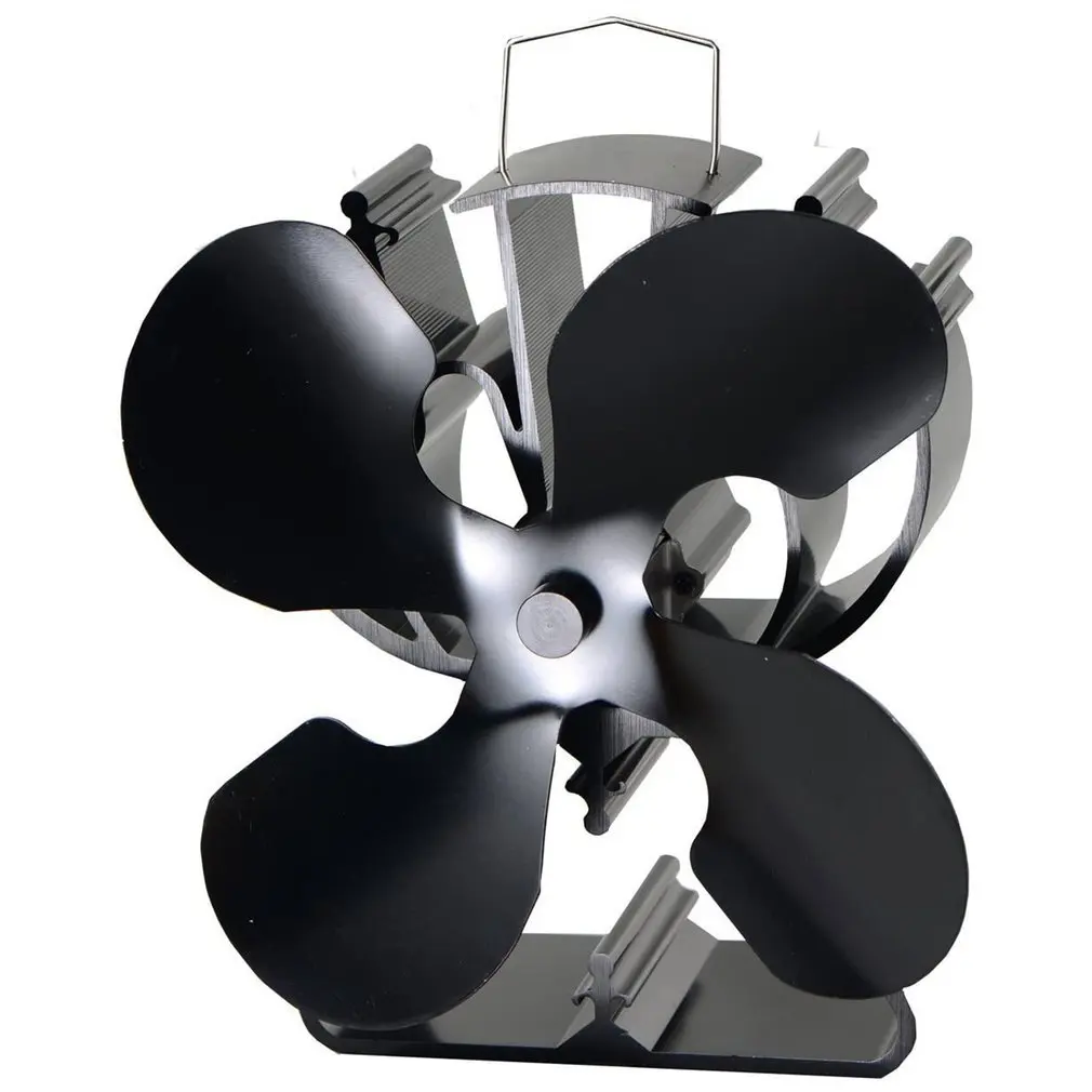 

Новый черный камин с 4 лезвиями