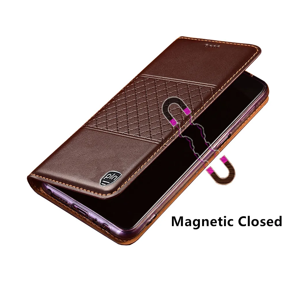 genuine real leather magnetic holder flip cover for xiaomi poco x3 proxiaomi poco x3 phone case with kickstand feature funda free global shipping