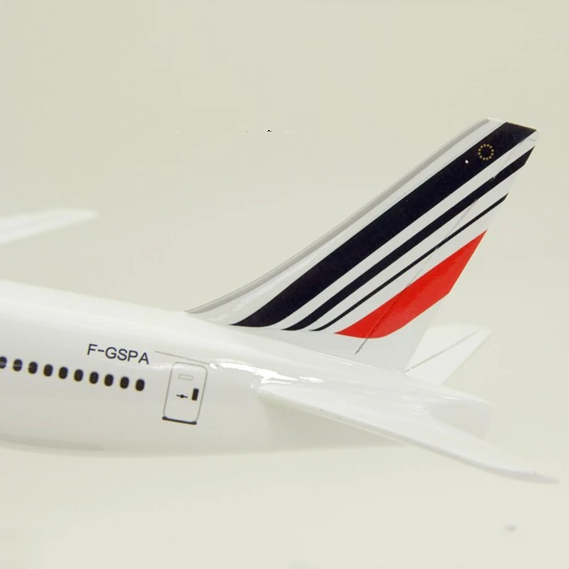 47 см самолет Boeing B777 Air Франция Самолет Авиакомпания Модель литья под давлением пластиковая Смола самолет для коллекционных