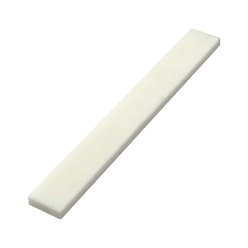 Bone Guitar String Bridge Saddle for Acoustic Classical Mandolin Banjo Ukulele 80x3x10mm | Спорт и развлечения