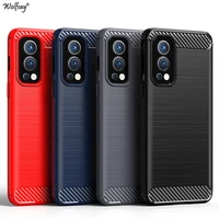for oneplus nord 2 case soft silicone cover for oneplus nord 2 case armor slim carbon rubber tpu case for oneplus nord 2 5g