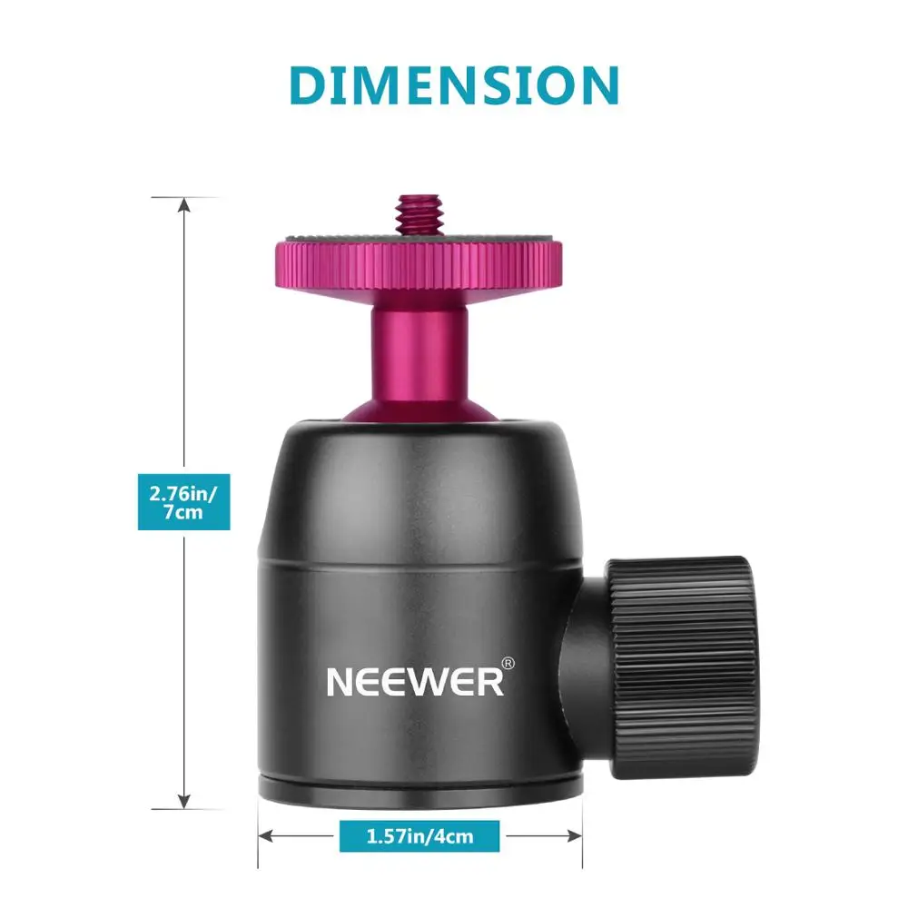 Штатив для камеры Neewer с шаровой головкой поворот на 360 градусов 90 панорамная