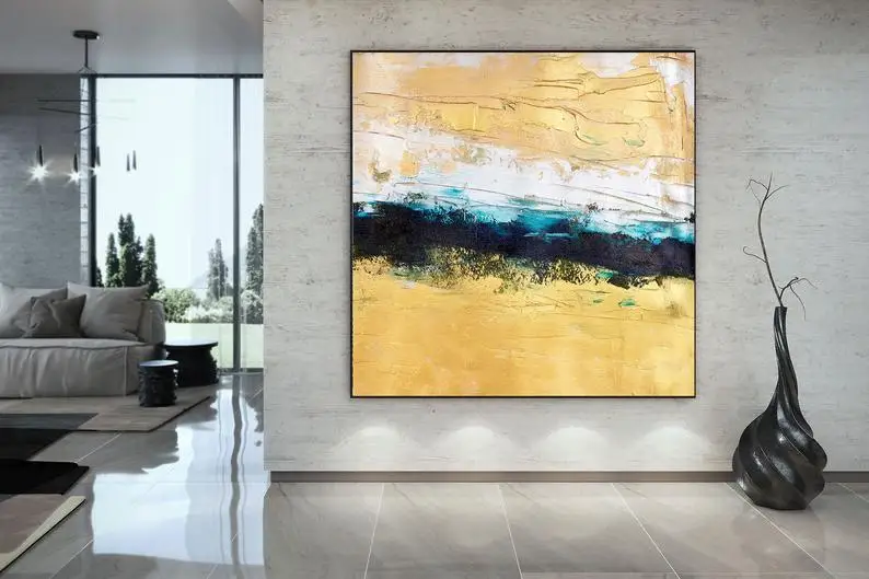 

Abstract Painting Master Bedroom Art Living Room Textured Acrylic Painting Entryway Above Sofa Paintings for Home Huge Sizes Oil