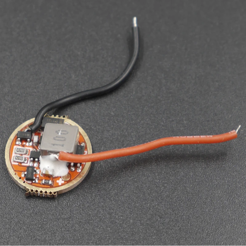 Фонарик светодиодный драйвер 17 мм 3,7 V-8,4 V CREE XM-L2/XP-L V5/XP-L HI 5 Режим 2.4A 2400mA печатной платы для DIY фонарик Фонарь доступа
