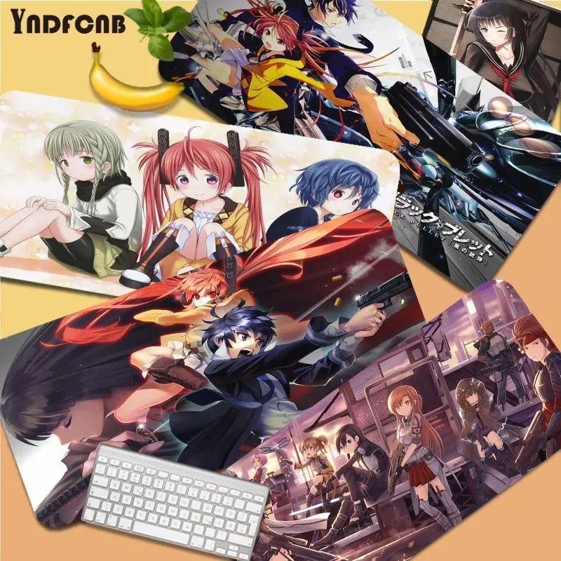 

Black Bullet New Designs Gamer Speed Mice Retail large Mousepad for L XL game Customized mouse pad for CS GO PUBG
