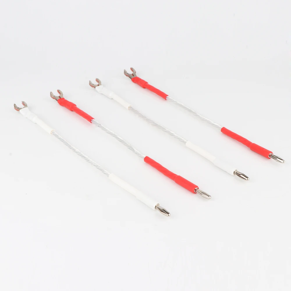 

Nordost ODIN посеребренный L302 4 шт. Акустический кабель Джампер провода аудио для Hifi динамика