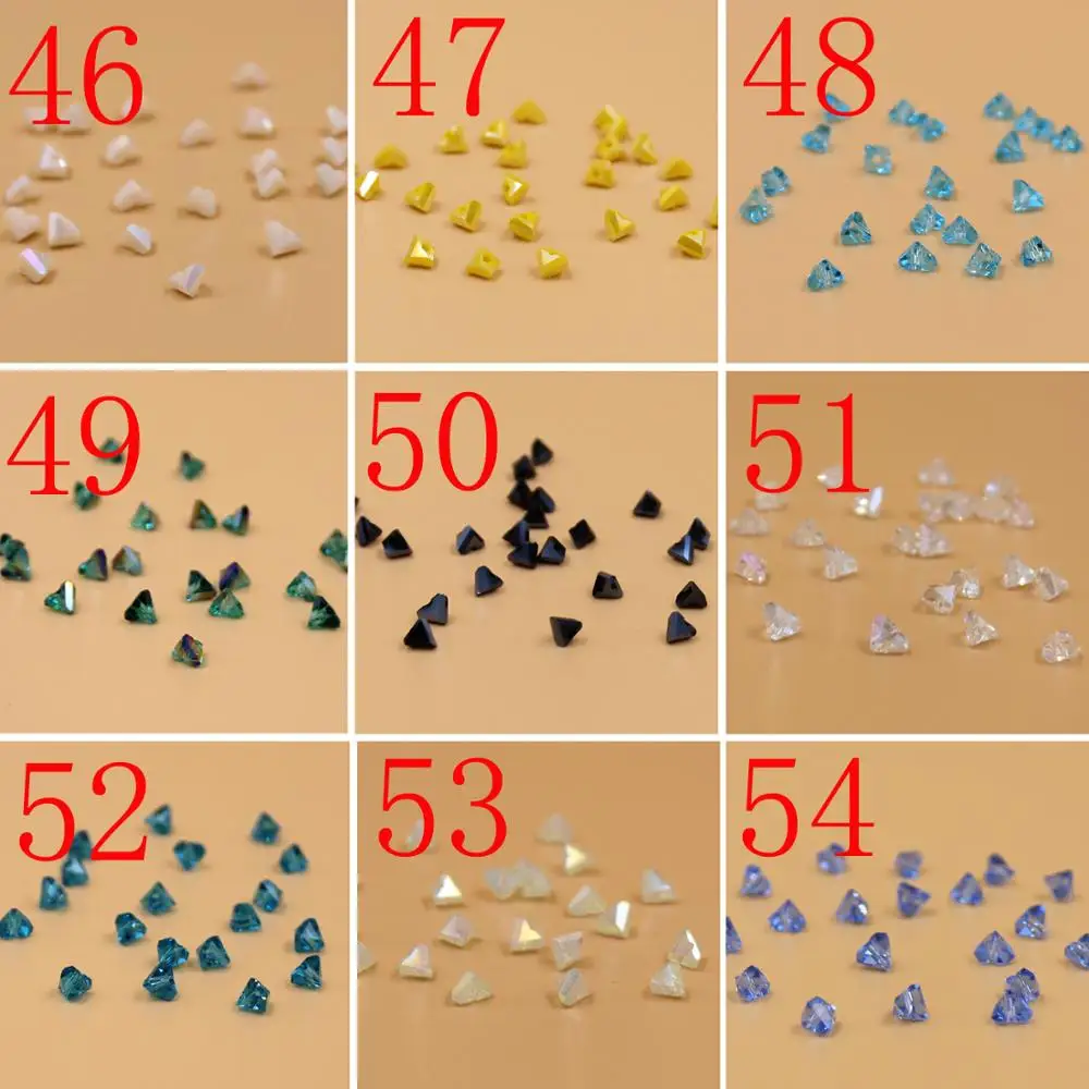 Вы выбираете цветные стеклянные бусины 6 мм 100 шт Хрустальные для