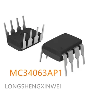 1PCS MC34063AP1 34063API New Original Direct Insert DIP-8 1.5A Step-Down and Step-Up Inverter Chip