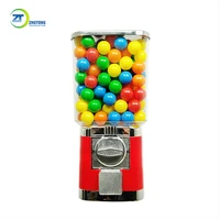 popular capsule toy vending machine candy dispenser rubber ball vending machine