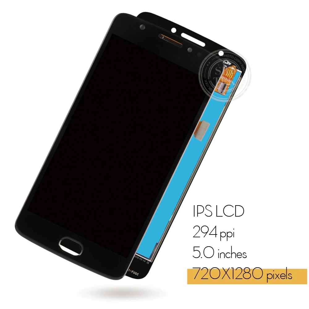 Для Motorola MOTO E4 LCD для XT1766 дисплей дигитайзер сенсор стекло объектив панель экран