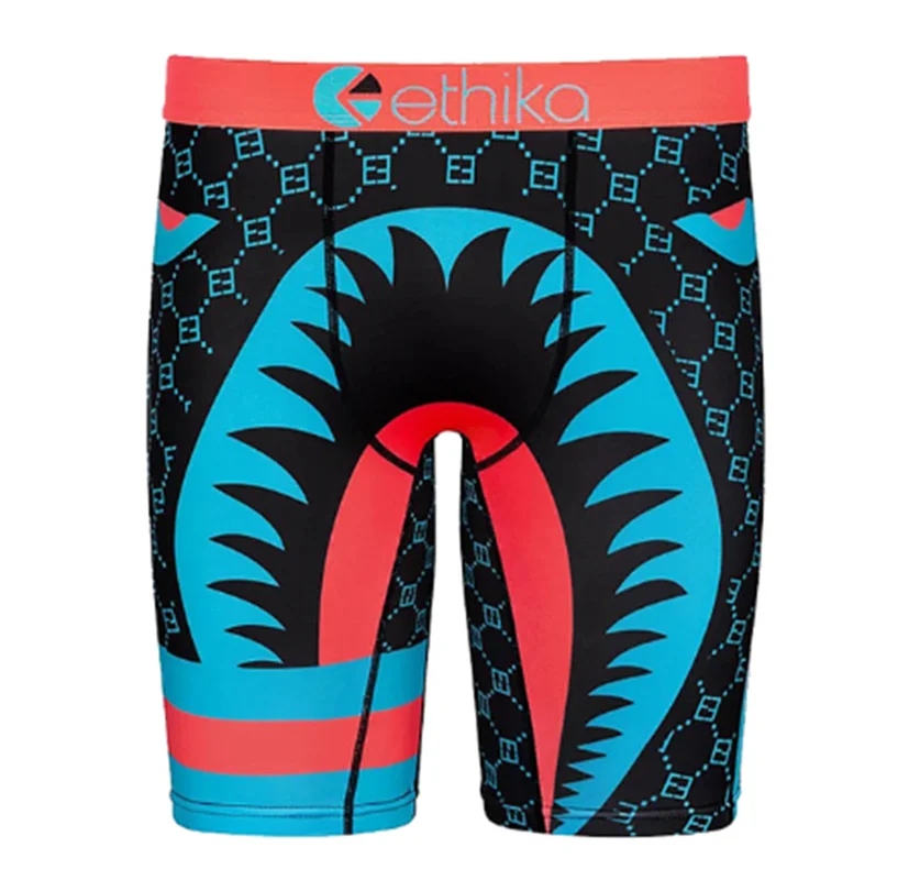 

Мужское камуфляжное нижнее белье Ethika, мужские трусы-боксеры, детское нижнее белье, шорты большого размера, трусы для мальчиков