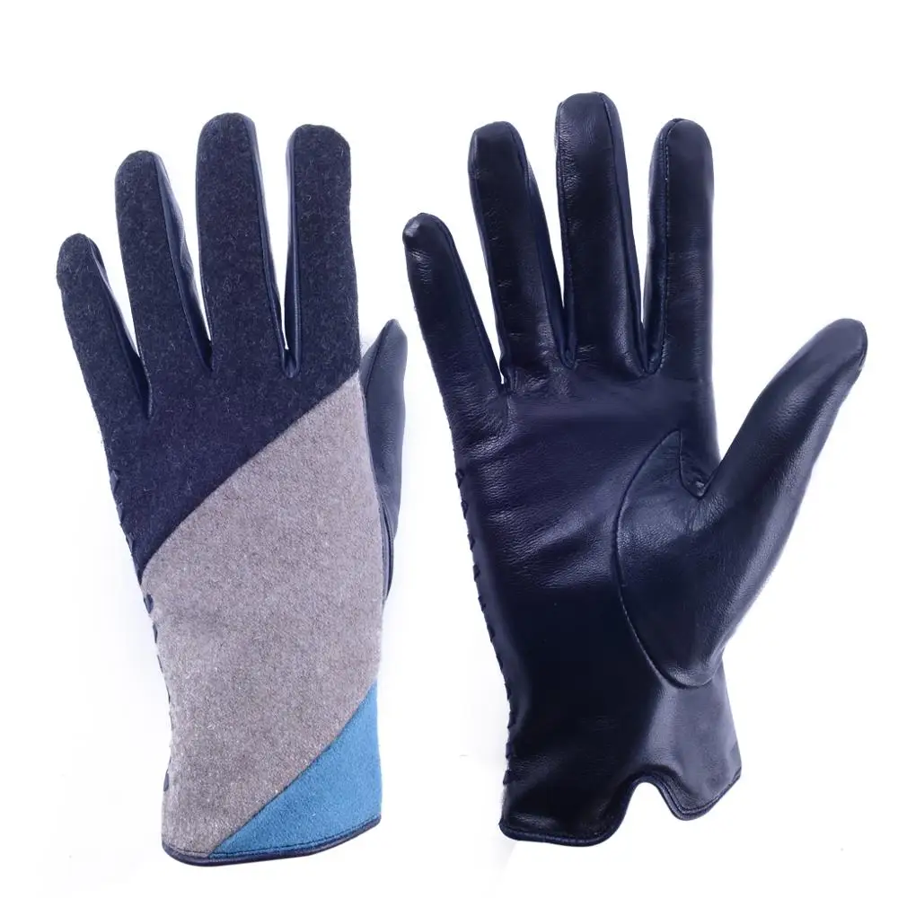 Женские перчатки из овчины с сенсорным экраном|Женские перчатки| |