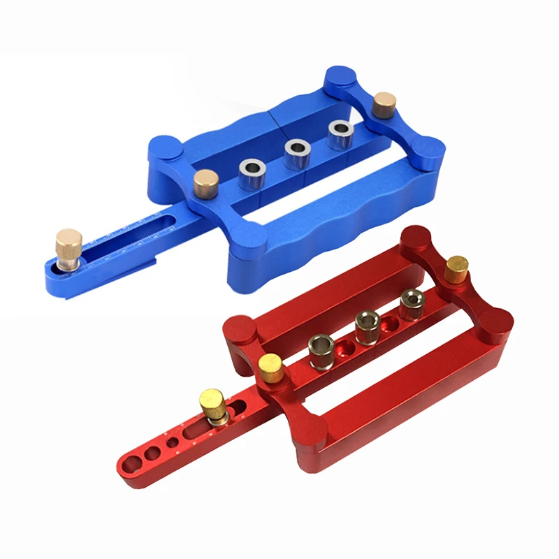 

Локатор для прямого отверстия для деревообработки, Круглый дюбель и круглый дюбель, деревянный перфоратор, инструмент для сверления отверс...