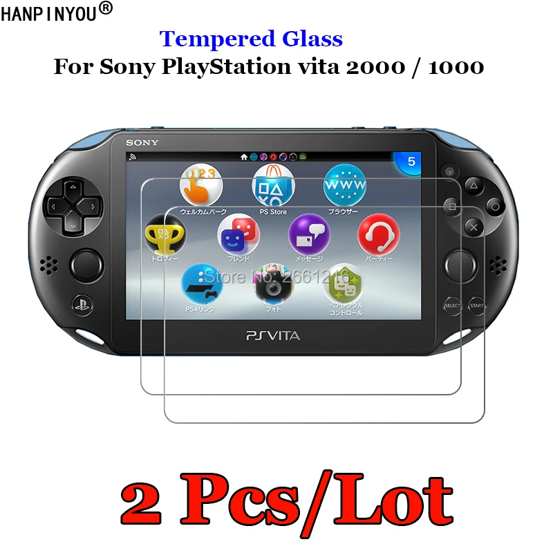 2 шт./партия для sony playstation psv ita PS Vita psv 2000 1000 закаленное стекло 9H 2.5D Премиум Защитная пленка для экрана psv 2000 psv 1000