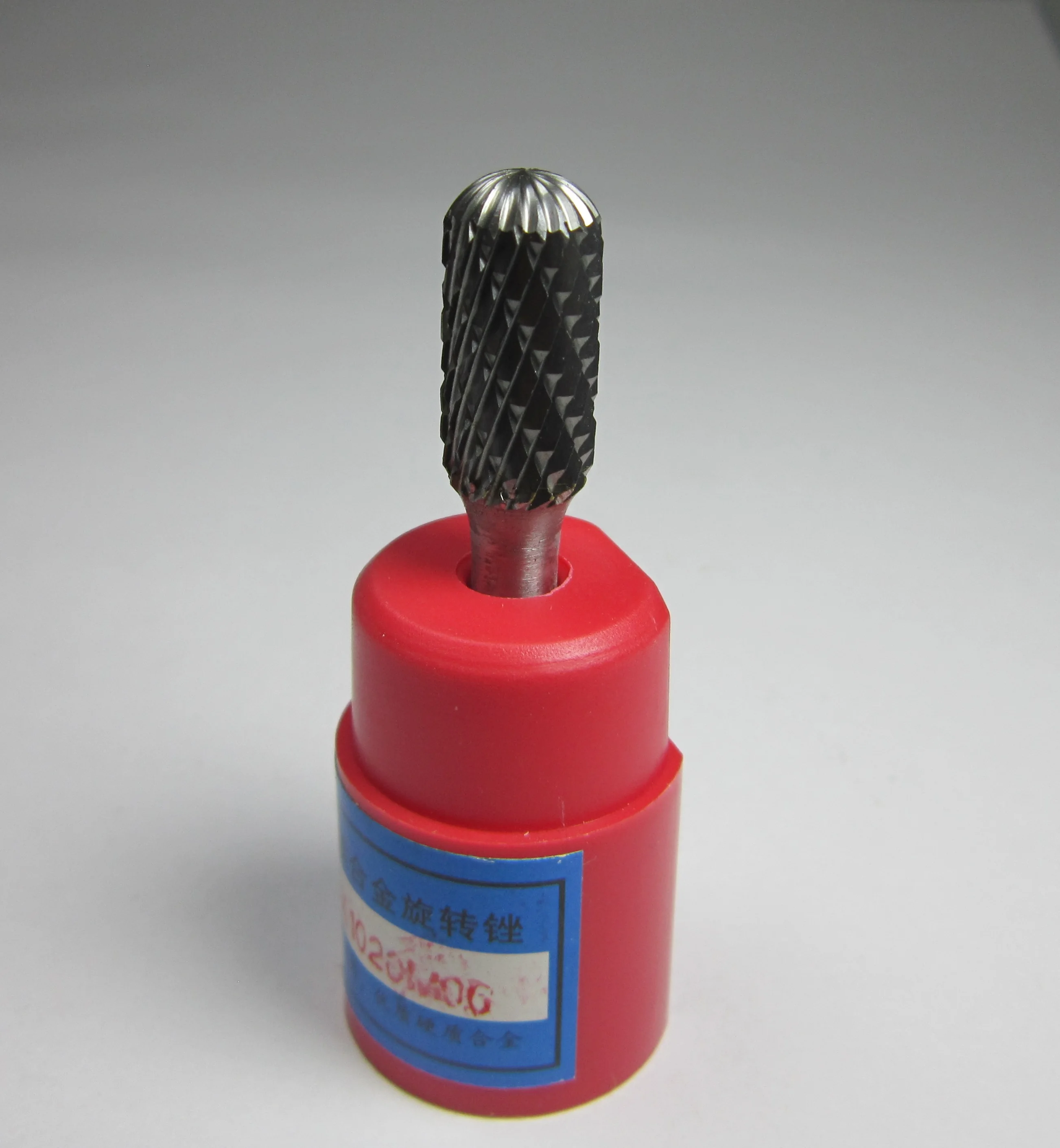 Твердосплавные роторные напильники с двумя зубьями головка 10 мм хвостовик 6 х10