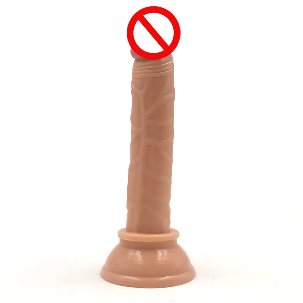 Секс дилдо без вибратора для женщин секс игрушки взрослых силиконовый пенис