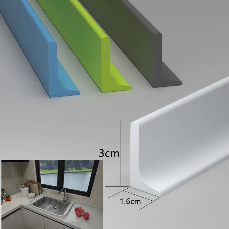 Силиконовая пробка для воды ванной комнаты удерживающая полоса душа водная