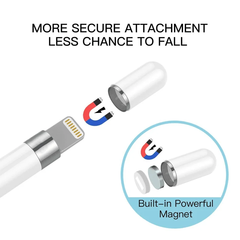 Новинка Магнитная Крышка для Apple Pencil магнитная сменная Защитная крышка iPad Pro