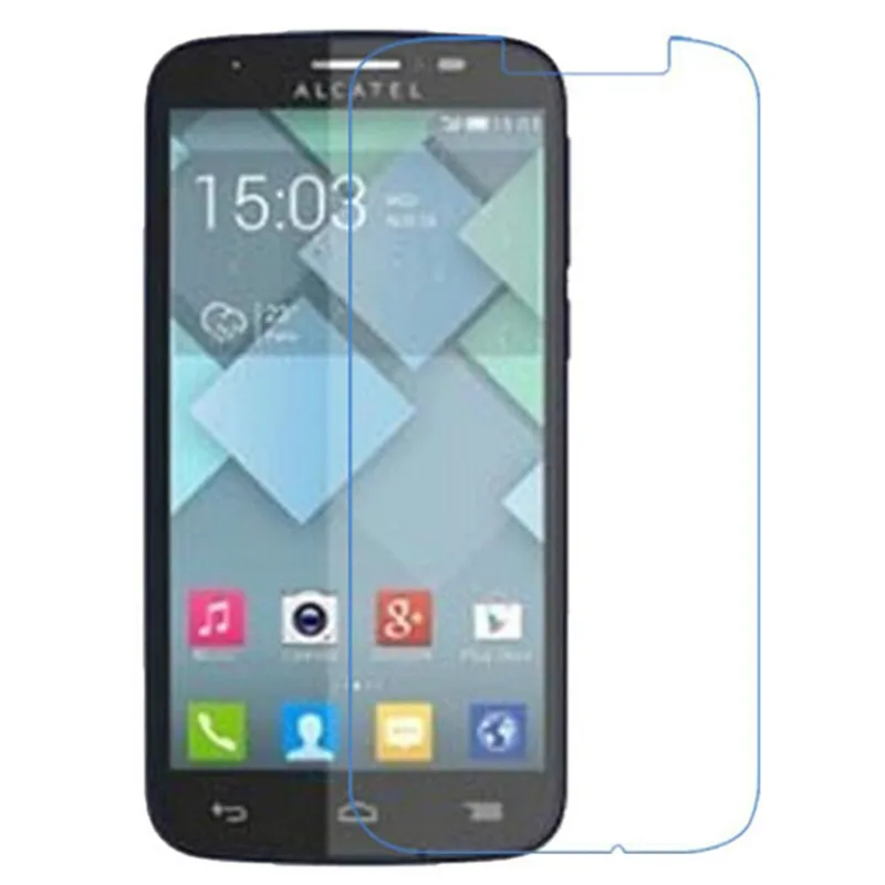Закаленное Стекло Экран протектор для Alcatel One Touch Pop C7 защитная пленка стекло анти