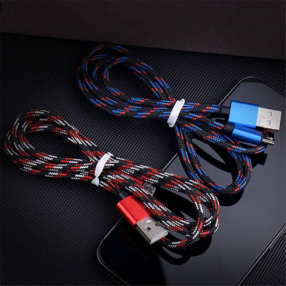 Кабель Micro USB 1 м 2 м быстрое зарядное устройство для Xiaomi Redmi Note 5 Pro 4 Redmi 4X5 Plus для samsung S7 6 5 Android зарядный кабель