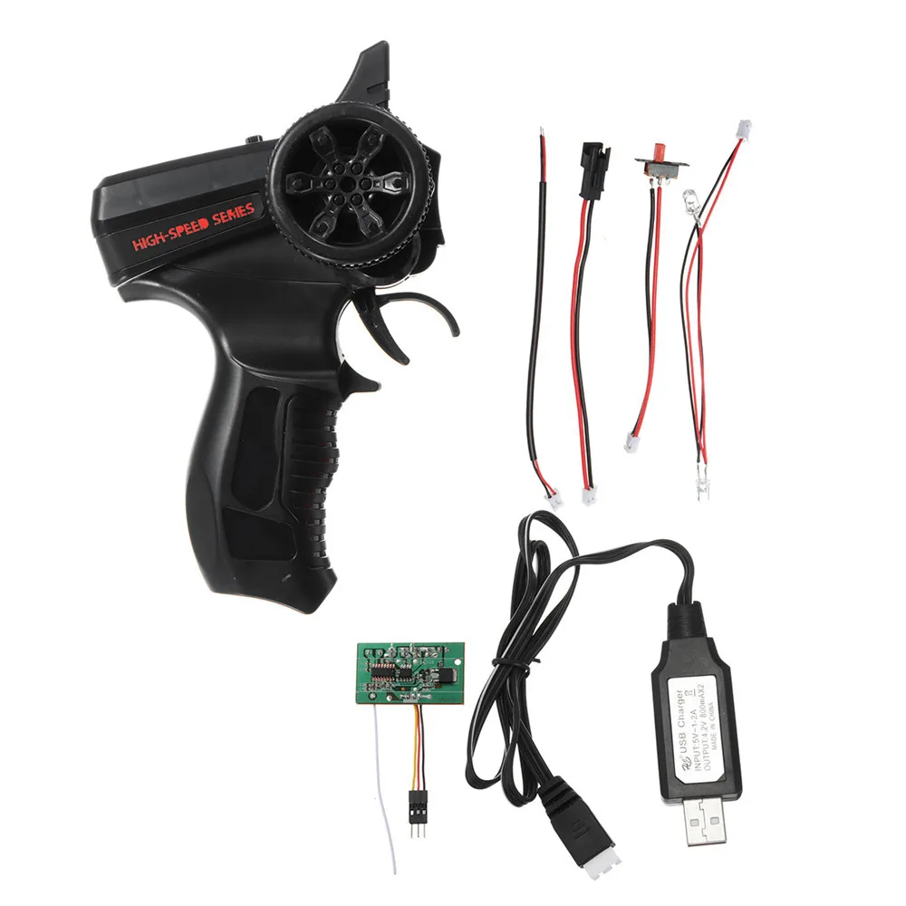 8 шт WPL B36 B24 B16 C24 1/16 RC автомобиль Запчасти передатчик приемника Батарея usb кабель