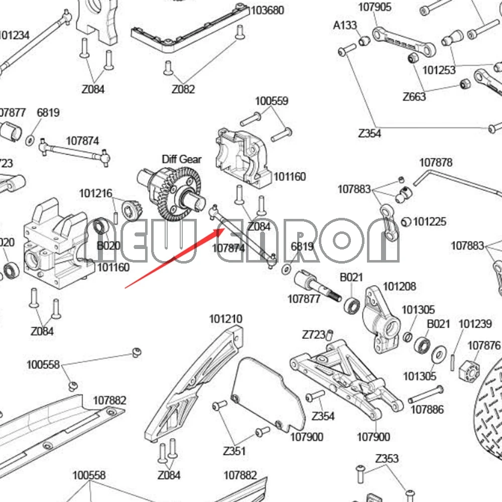 новый металлический передн