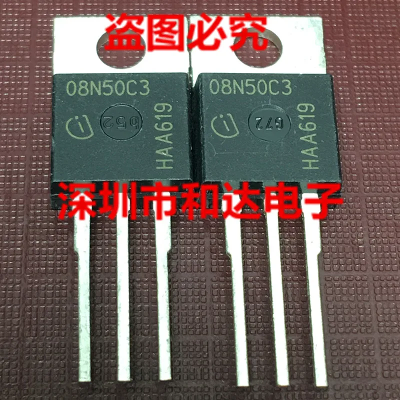 

5 шт. 08N50C3 SPP08N50C3 TO-220 560V 7.6A