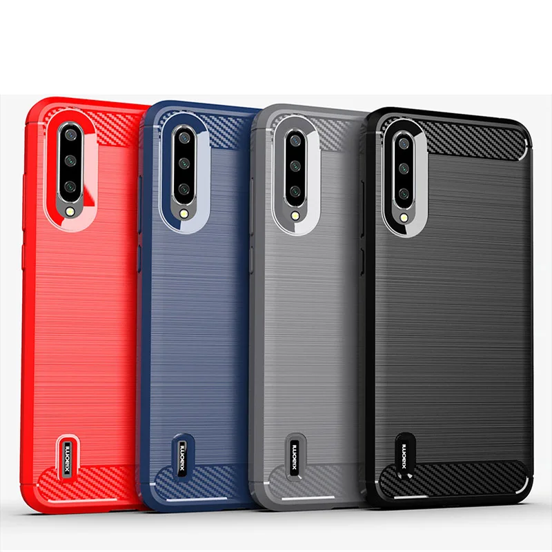 Чехол для Mi 9 Lite чехол из углеродного волокна противоударный телефона Xiaomi CC Mi9 с