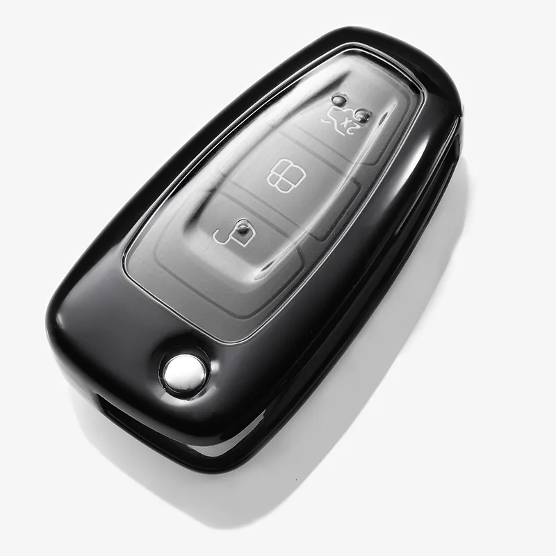 Новинка 2019 мягкий чехол для ключа из ТПУ FORD C MAX FOCUS RS ST Fiesta хэтчбек 2011 2012 2013 2018
