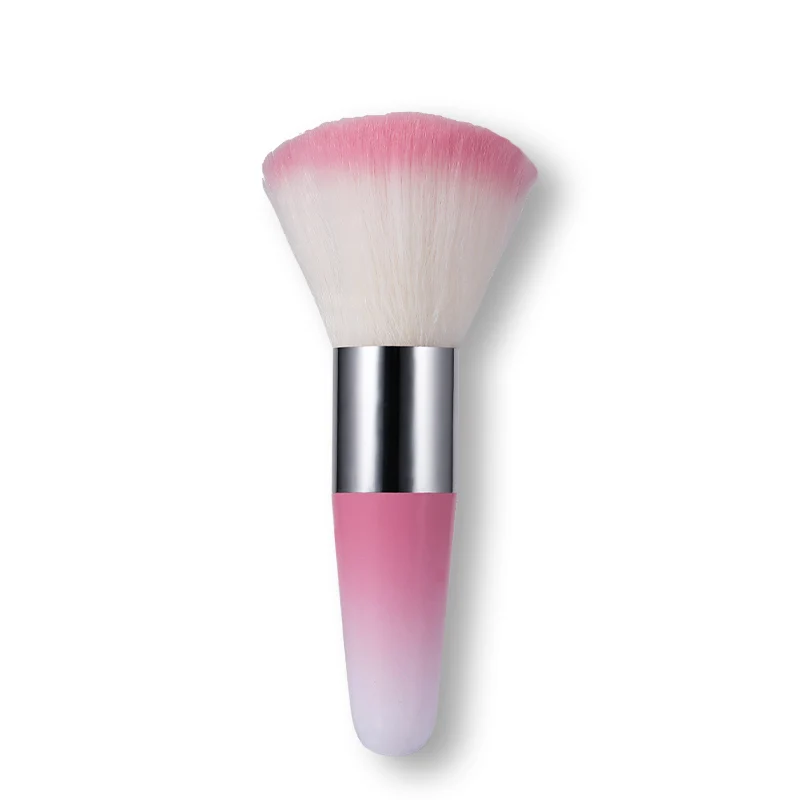 1PCS long dust brush ROSALIND кисточки для геля лака для ногтей декорация акрилового порошка ручка линия живопись кисти для ногтей для дизайна ногтей Маникюрные наборы инструментов - Цвет: 1PCS long dust brush