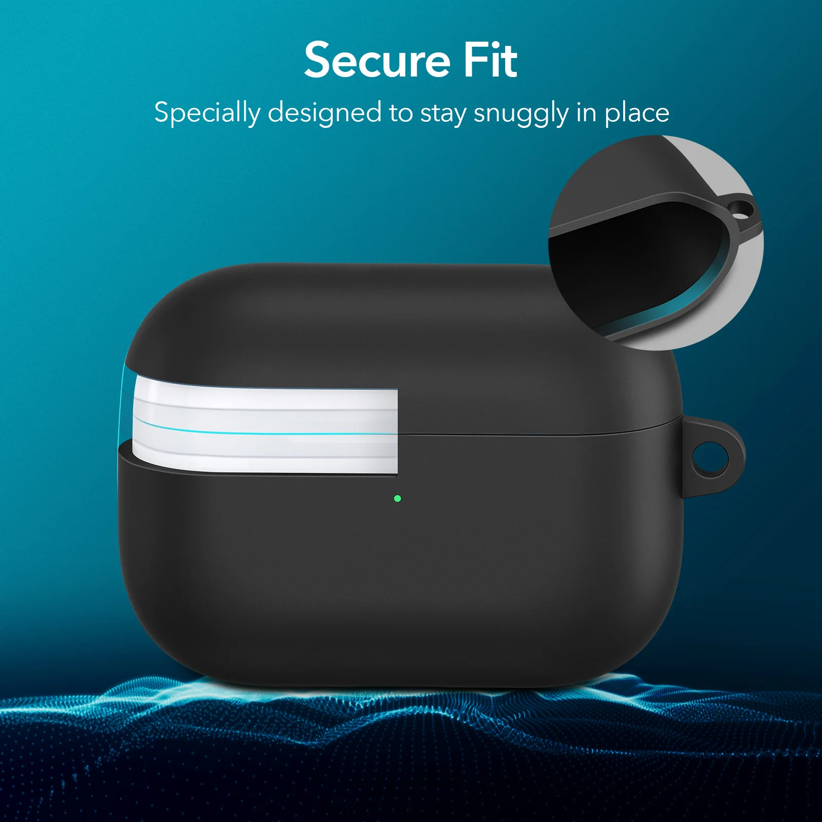 Чехол ESR для AirPods 3 магнитный чехол с беспроводной зарядкой 2021 защитный брелок