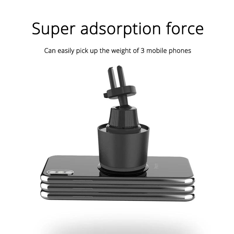 Автомобильный держатель для телефона на присоске iPhone X huawei samsung Air Vent подставка