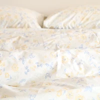 dormitory floral sheets korean cotton nordic high quality bedroom sheets soft sabanas de algodon para cama bedding item ef50cd