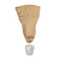 winter drawstring reusable burlap plant antifreeze cover widely used protection bag snow cover cold proof plant bag outgoing