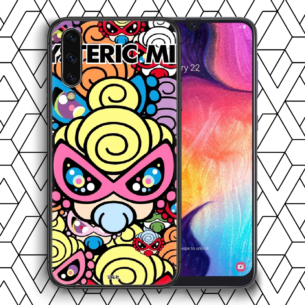 

Cute Hystericmini Brand Phone Case Cover For Samsung Galaxy A 8 10 11 20E 21 30 40 50 51 70 71 81 S black Funda Tpu Waterproof
