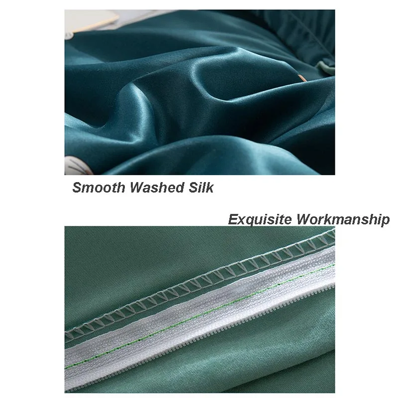 1 шт. летнее одеяло покрывало из промытого шелка пододеяльники крутой удобный