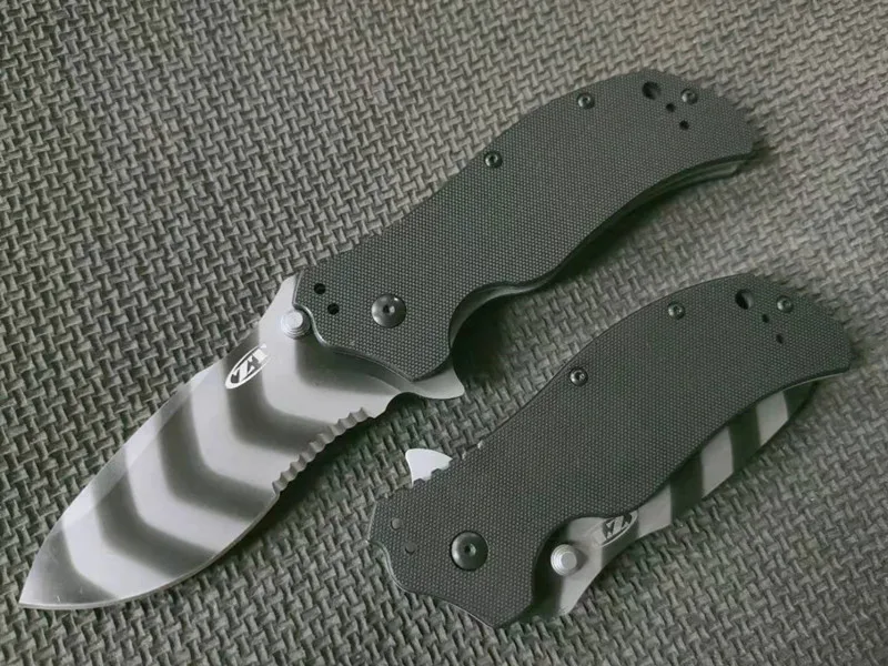 ZT0350 Складной нож Тактический карманный G10 ручка S30V лезвие наружные туристические