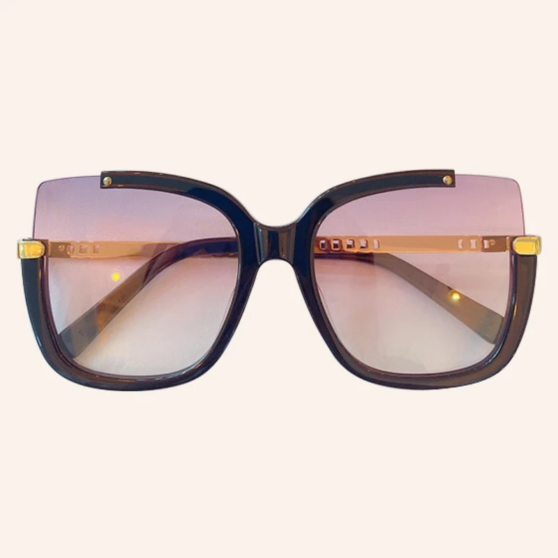 

Солнцезащитные очки Квадратные большого размера женские, роскошные брендовые дизайнерские солнечные очки в стиле ретро, 2020